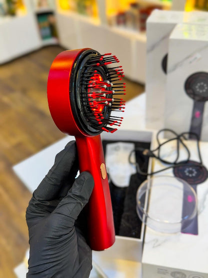 فرشاة تدليك فروة الرأس بـ خزان زيت