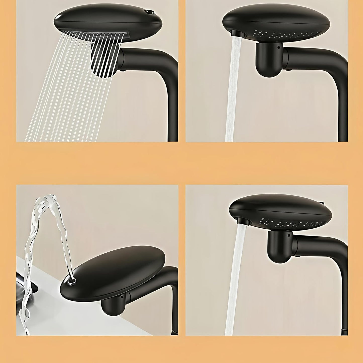 خلاط مطبخ متعدد الوظائف 4 أوضاع رش