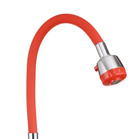 صنبور مطبخ متحرك برقبة إوزة – ستانلس ستيل مقاوم للصدأ  | تصميم عصري دوار 360 درجة لسهولة التنظيف وغسل الأواني