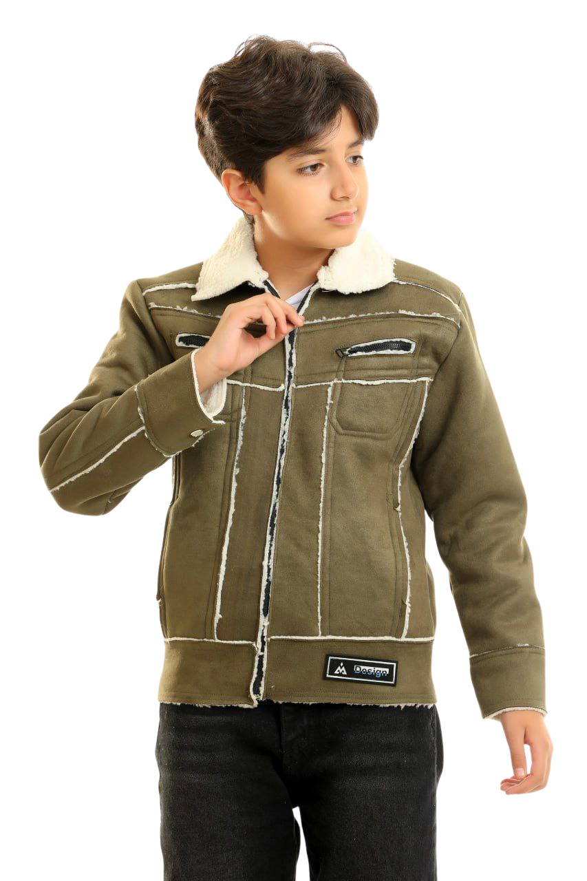 جاكيت بومبر شتوي للأولاد