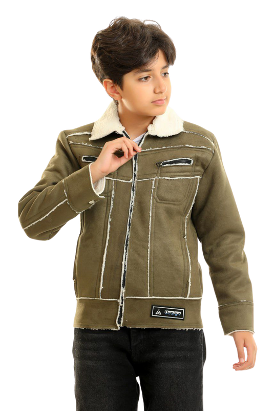 جاكيت بومبر شتوي للأولاد