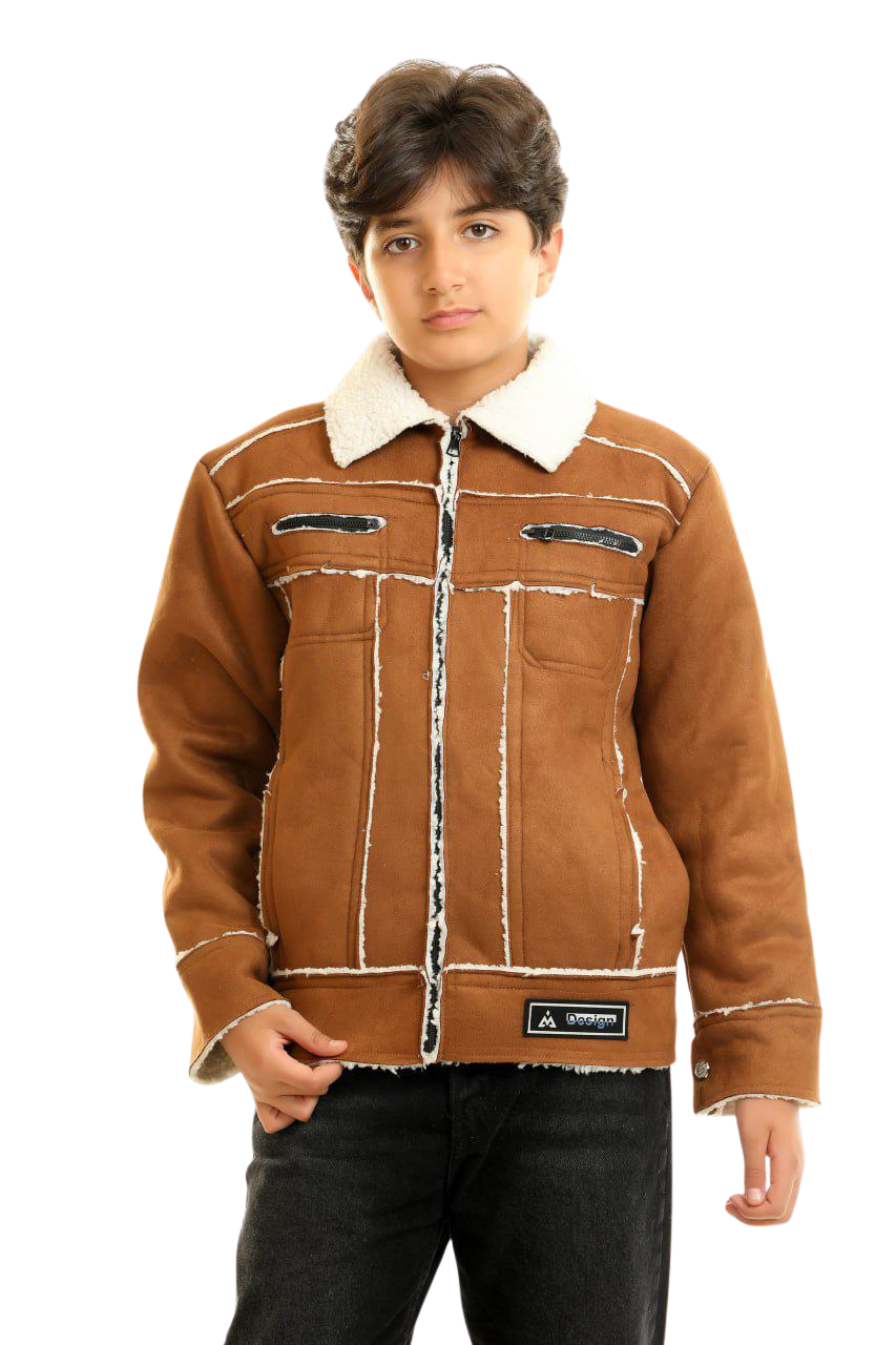 جاكيت بومبر شتوي للأولاد