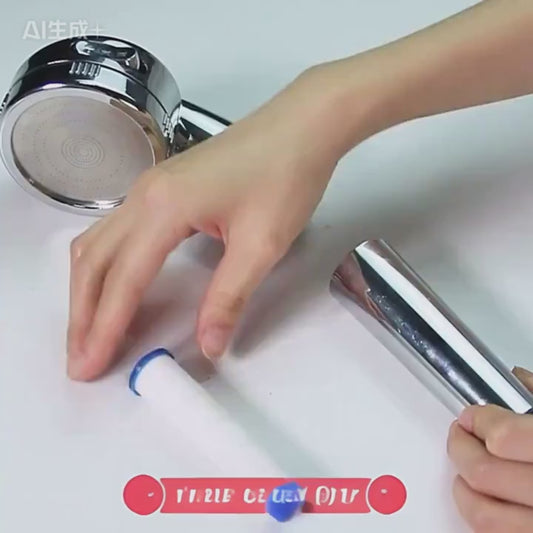 خرطوشة فلتر قطن من البولي بروبيلين   6قطع ، فلتر من قطن البولي بروبيلين لرؤوس الدش المفلترة، بديل لرأس الدش القابل للفصل المحمول باليد (طول 9.5 سم)